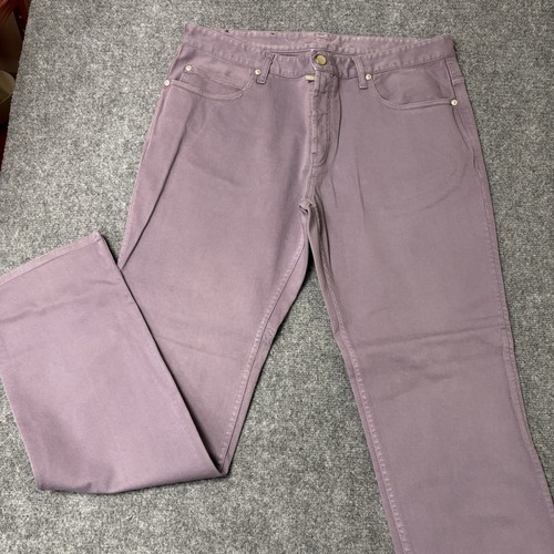 Men’s Giorgio Armani Purple Denim Jeans Sz 36