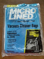 Kenmore Upright Micro Lined Vacuum Cleaner Bags 50688 NEW 3 pack USA