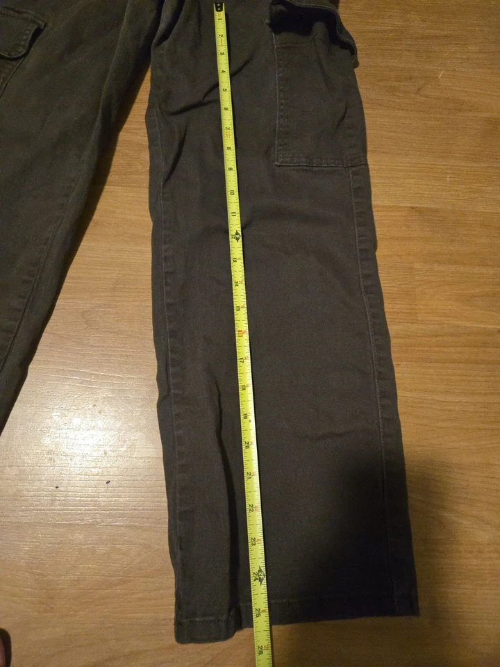Regeneration by Celebrity Pink Khaki Relaxed Cargo Straight Leg Pants Size 7/28 - Image 2 of 4