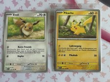 Gemeinsam Pok&eacute;mon Poke Post Promo - Sealed - German - Pikachu + Eevee US SELLER