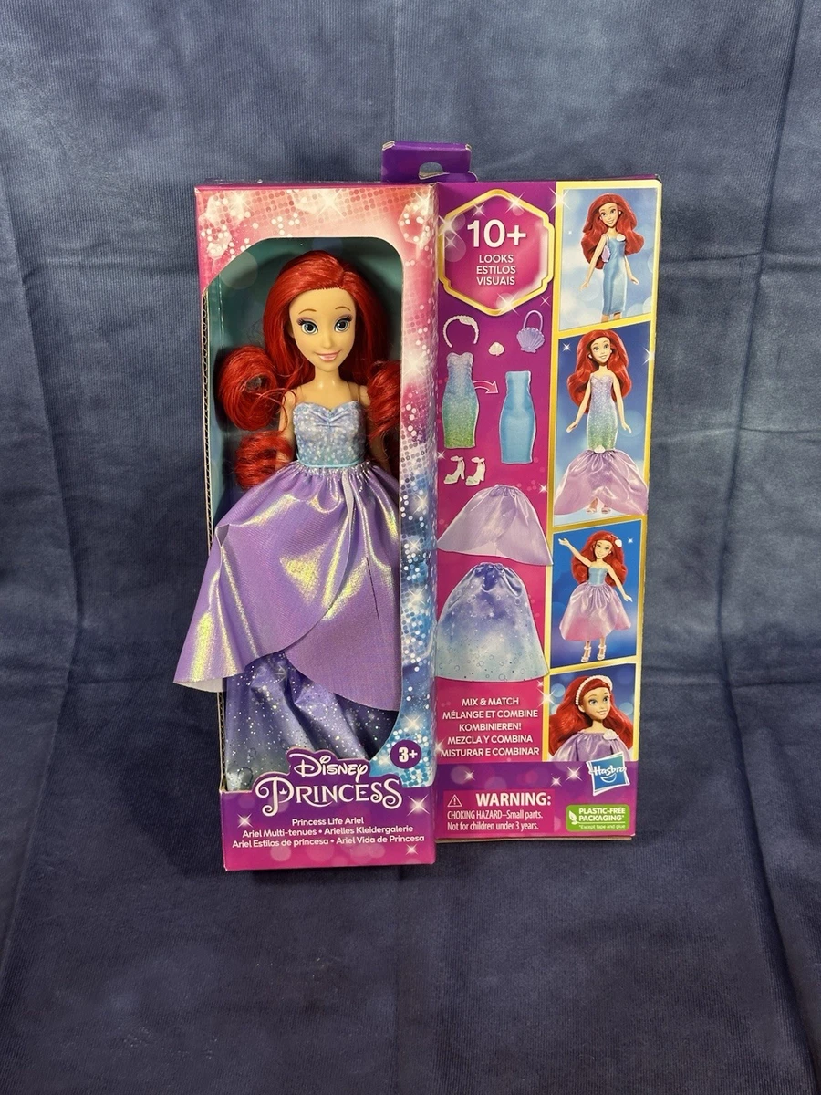Mattel Poupée Disney La Petite Sirène Ariel Posable HLX08 Mattel Poupée Disney La Petite Sirène Ariel Posable HLX08