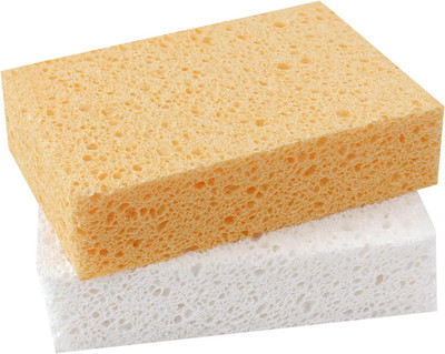 Extra Large Dish Sponges Kitchen for Cleaning, Natural Cellulose Sponges Reusabl