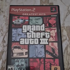 Rockstar Games Grand Theft Auto III Greatest Hits PS2 w/ Case Disc Insert M