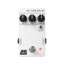 Jhs Pedals 3 Series White Guitar Effect Device Echo Vibrato Delay Nels Cline