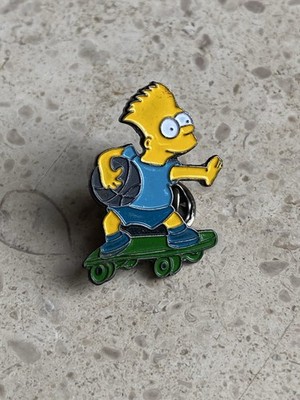 Pin s Bart Simpson Skate   