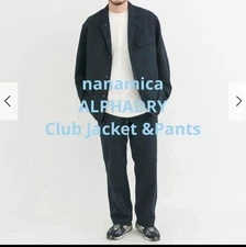 Nanamica ALPHADRY Navy Set Jacket & Pants Unused tag 2025â