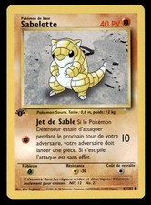 1995 sandshrew pokemon card  Base Set First Edition #62(Shadowless) Retreat Cost Sandshrew - Pokmon TCG Pocket