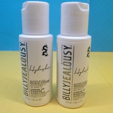 x2 BILLY JEALOUSY Hydroplane Super Slick Shave Cream 2oz Each, Travel Size - NEW