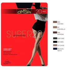 COLLANT OMSA SUPER 20 CALZE VELATO VARI COLORI OFFERTA