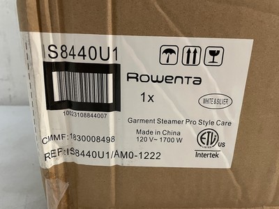 rowenta garment pro style care is8440