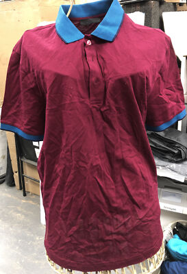 Prada Polo Burgundy Shirt Size M
