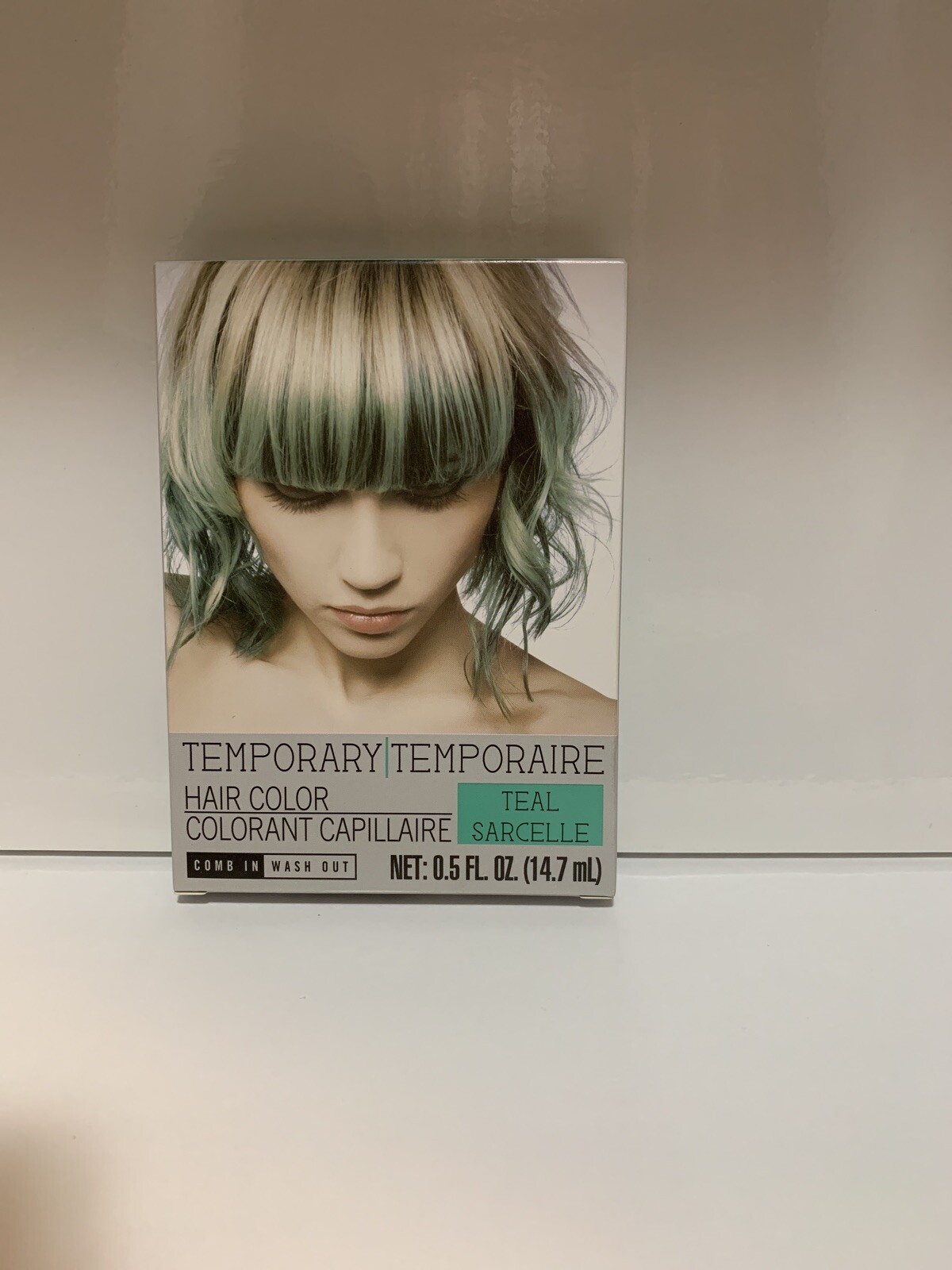 TEMPORARY HAIR COLOR - TEAL - 0.5oz Exp 01/2022 NEW in Box