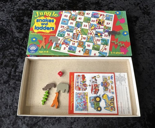 Bundle Of Children's Games - Jungle Snakes & Ladders and Mini Cluedo - Boxed - Picture 3 of 9