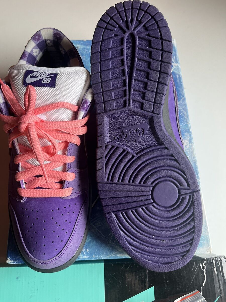Nike SB Dunk Low x Concepts Purple Lobster Special Box Size Nike SB Dunk Low x Concepts Purple Lobster Special Box Size