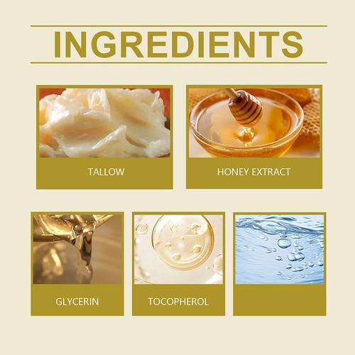 Tallow Honey Face Care Moisturizer Gentle Hydrating Care Skin Moisturizing H9C6 - Picture 13 of 16