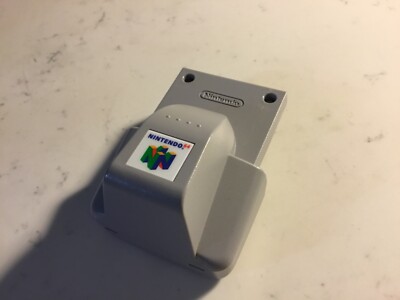 Project 64 Rumble Pak AUTHENTIC OFFICIAL NINTENDO 64 RUMBLE PAK MIDEL NO. NUS-013 MUST SEE NO ...