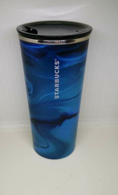 starbucks blue floral tumbler