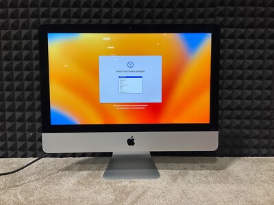 Apple iMac 4K i3-8100 8GB 256GB BT4.2 802.11ac RP555X 21 2019 MHK23LL/A