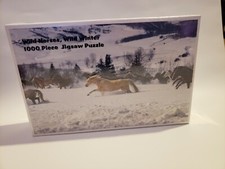 Wild Horses, Wild Winter 1000 Piece Jigsaw Puzzle brand new sealed H6 