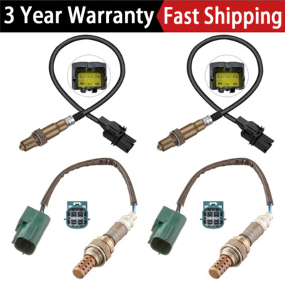 4PCS Up+Downstream Oxygen Sensor For Nissan 2004-2007 Murano 2007-2008 Maxima