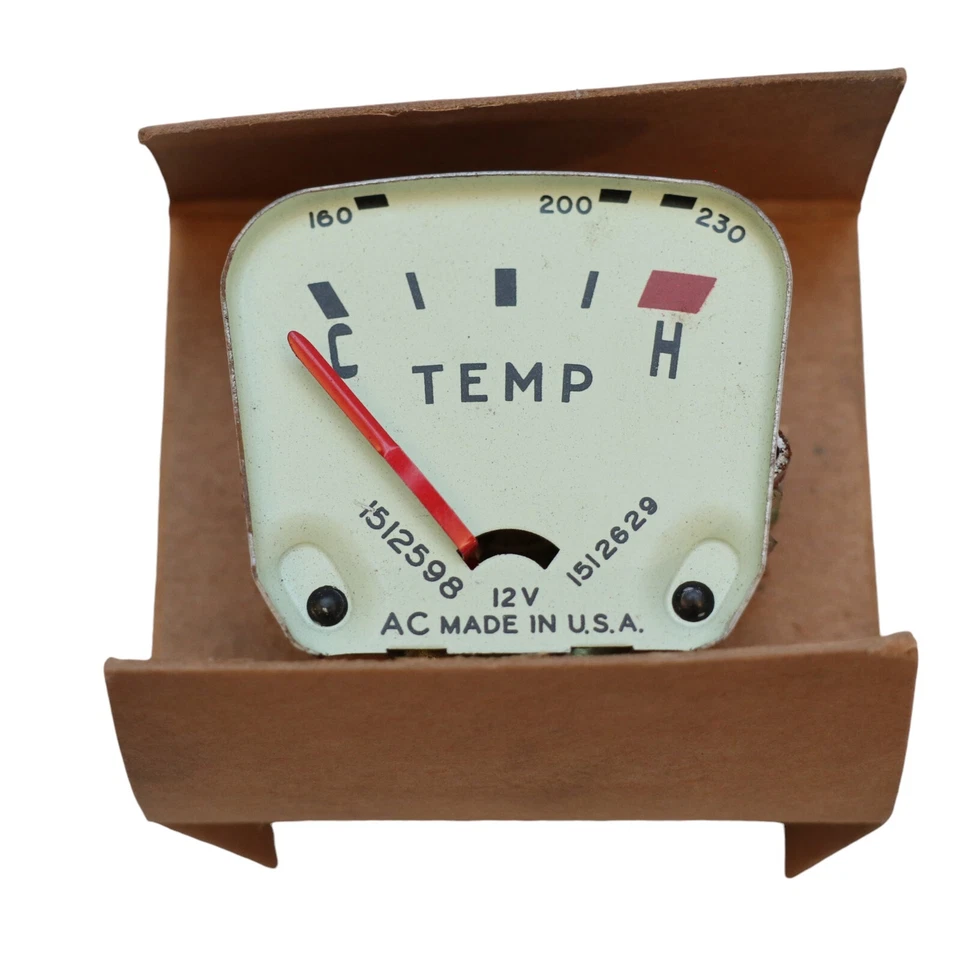 Oldsmobile 88 98 Fiesta 1953 NOS GM tablero medidor de temperatura # 1512598 Foto 3 de 4