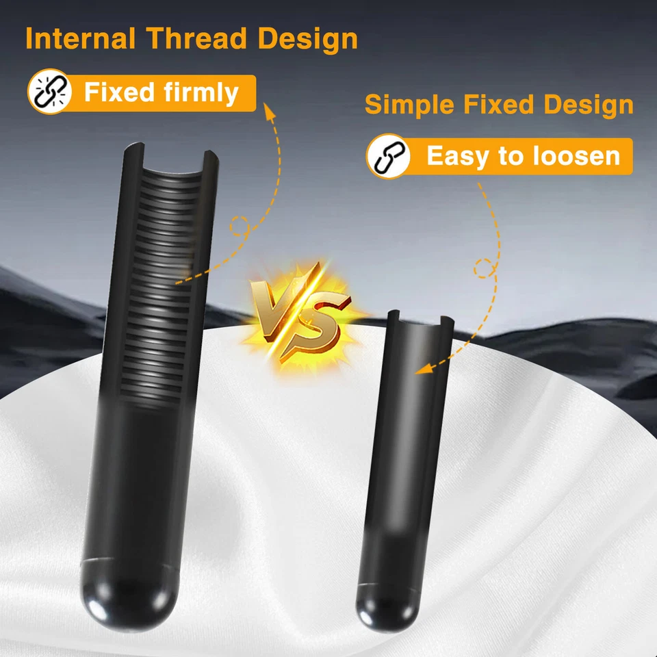 4x Perilla de bloqueo de puerta Poste Pull Pin y perillas de bloqueo de puerta de automóvil para Lincoln Mark VIII Foto 2 de 4