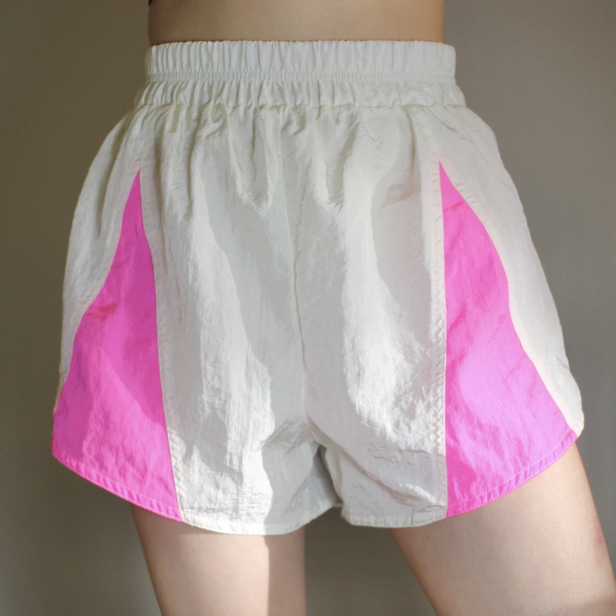 High waisted hotsell nylon shorts