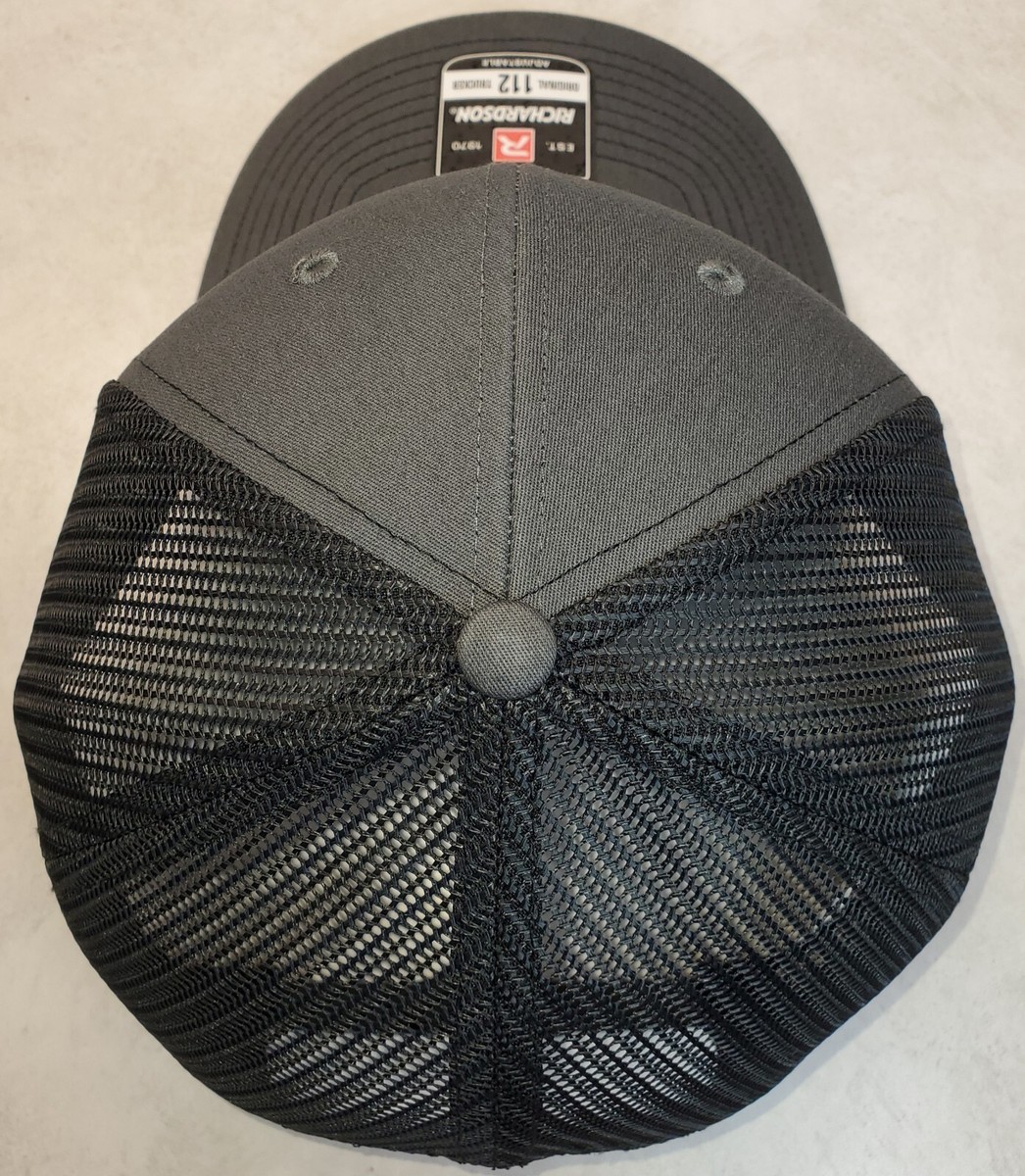 HD Wing Patch on Richardson 112 Trucker Hat Snapback  display picture 1