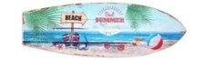 Plaque planche de surf, déco bord de mer California long beach, déco surf rider