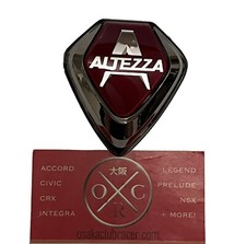New Genuine Oem Toyota Altezza Front Emblem Badge Sxe10 2000-05 Lexus Is300 Jdm New Genuine Oem Toyota Altezza Front Emblem Badge Sxe10 2000-05 Lexus Is300 Jdm