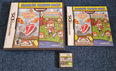 Nintendo DS Spiel Mamas Kombipack Kochen Mama Camping Mama Outdoor Abenteuer