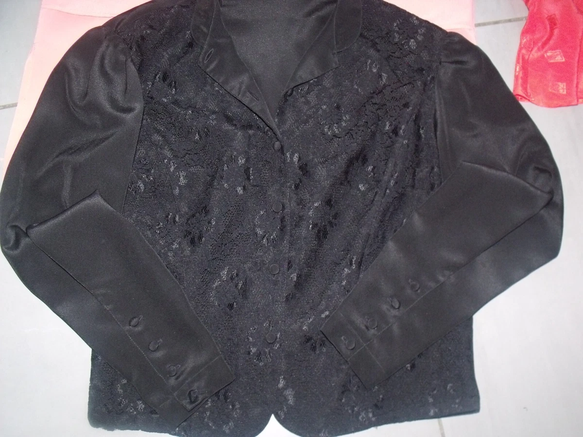 LOT 9 CHEMISIERS VINTAGE CHICS FEMME T 40 42 CAROLE RICHARD CRINNE