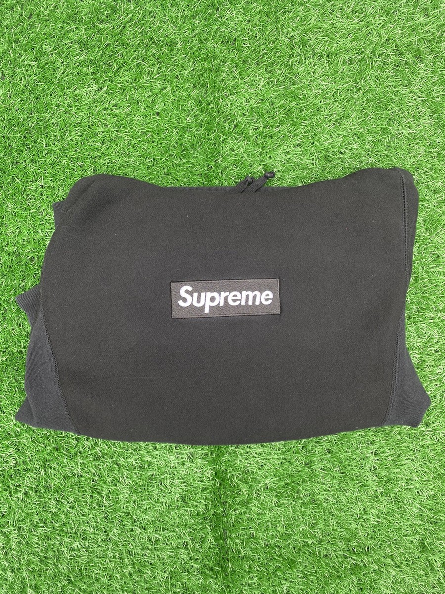 2012 Supreme Box Logo Hoodie Black On Black Size M 100 2012 Supreme Box Logo Hoodie Black On Black Size M 100