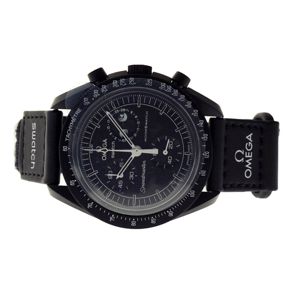 swatch Omega SO33B700 Mission to the Moon Phase New Moon swatch Omega SO33B700 Mission to the Moon Phase New Moon