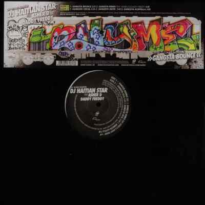 DJ Haitian Star Feat Asher D & Daddy Freddy Gangsta Bounce Vinyl Single 12inch