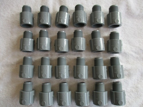 1/2" Male Adapter - CPVC Heavy Duty SCH 80 - {Lot of 24} - FREE SHIPPING