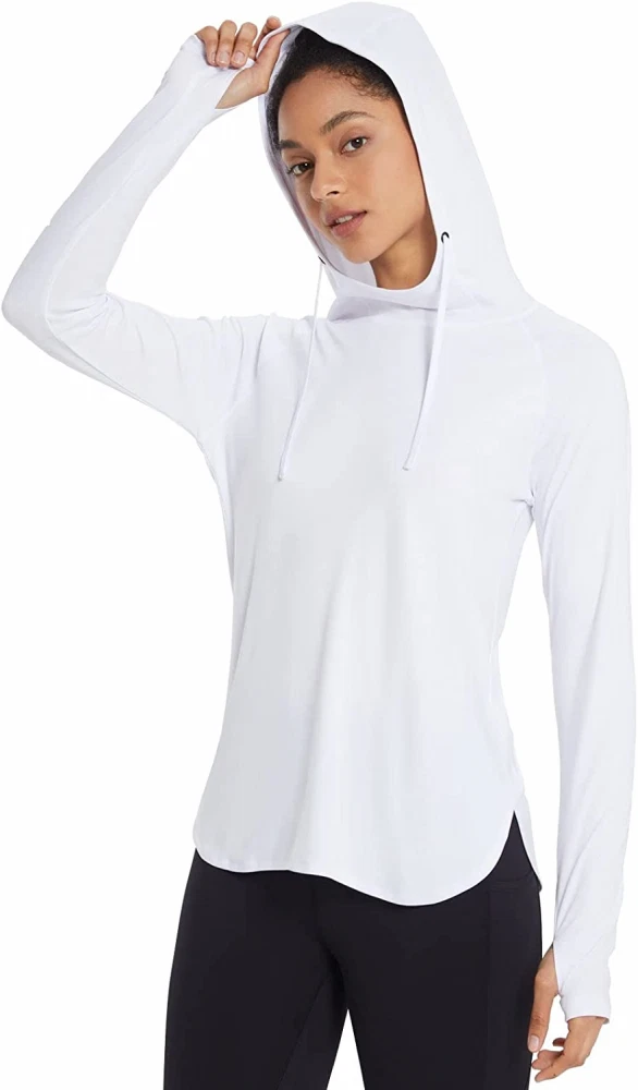 BALEAF Women's UPF 50+ Long Sleeve Hoodie Shirts Sun Protection