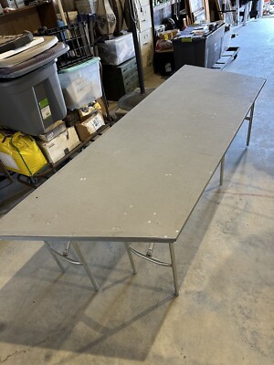 Wenger Portable Drum Riser Stage Platform Deck Stagehand Trapezoid 96 x ...