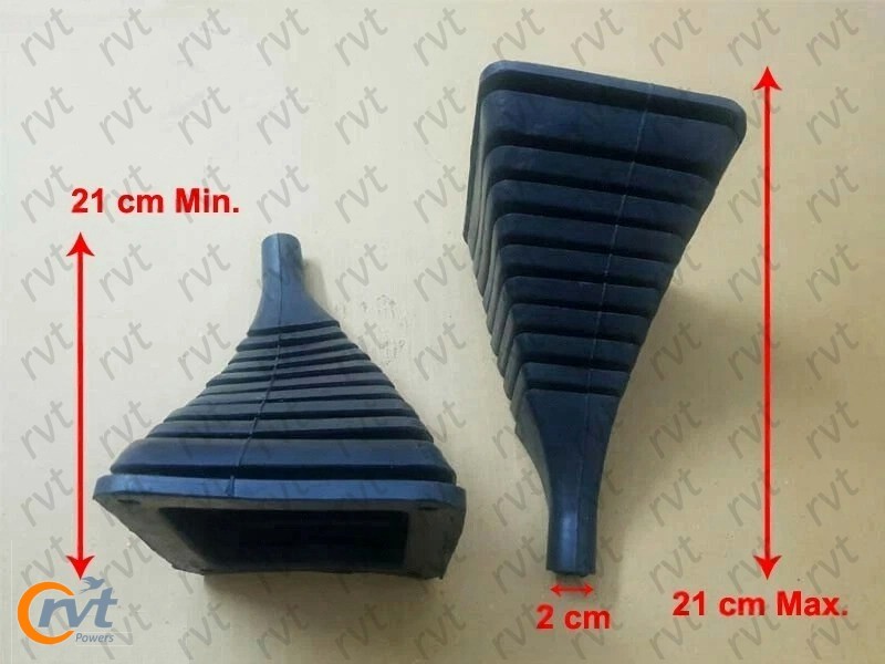 JCB 3CX SPARE PARTS - GAITER EXCAVAT0R CONTROL 2 PCS (PART NO. 123