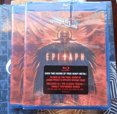 JUDAS PRIEST - Epitaph (Blu-ray, 2012) SEALED cut case