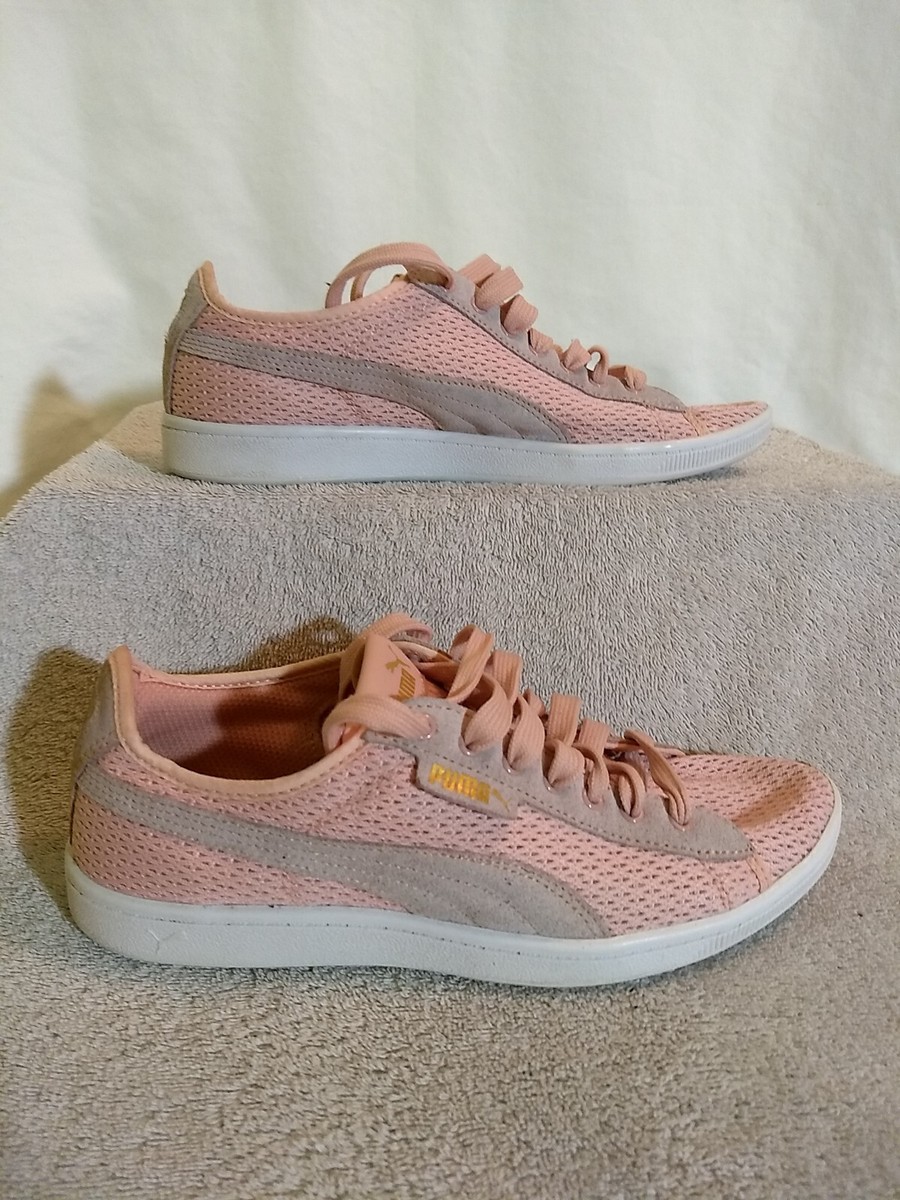 PUMA WMNS Vikky V2 Pink Mesh Sneakers, Size: 8 #ZZ23+9 | eBay