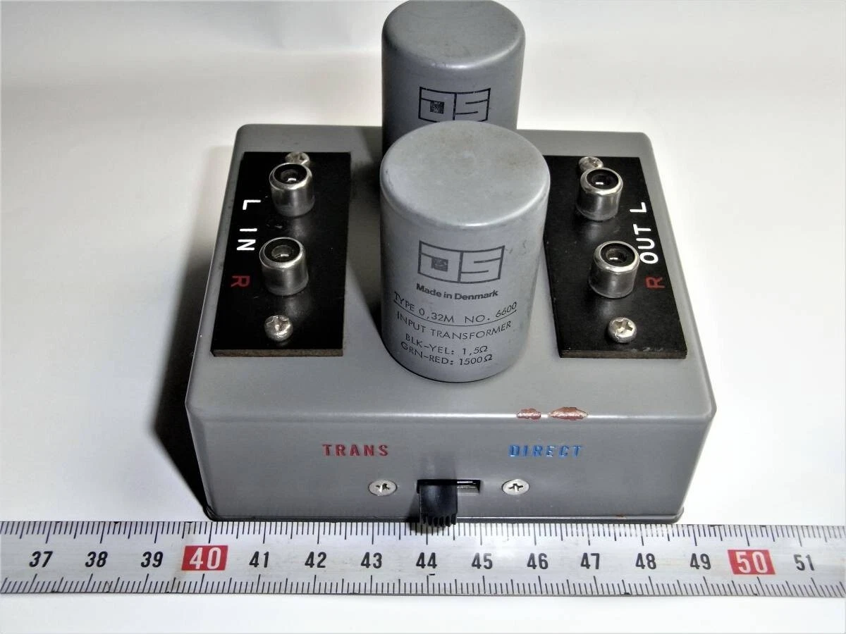 ORTOFON STA-88 オルトフォン用MC昇圧トランス、外観悪し、ジャンクで