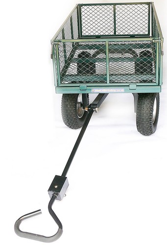 Carrello grande piattaforma resistente. Gruppo 6 bulloni. Pneumatici antiforatura OT1014W6 - Foto 2 di 9