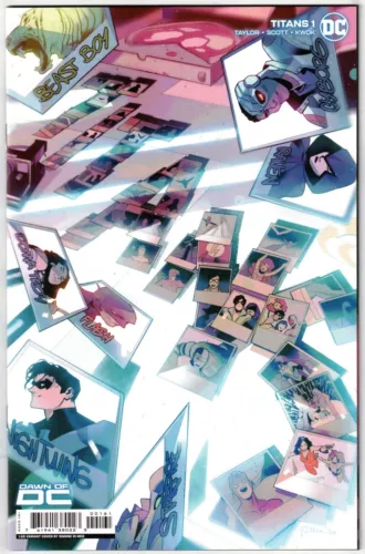 TITANS #1 (2023)- 1:50 SIMONE DI MEO CARDSTOCK VARIANT- TOM TAYLOR- DAWN OF DC