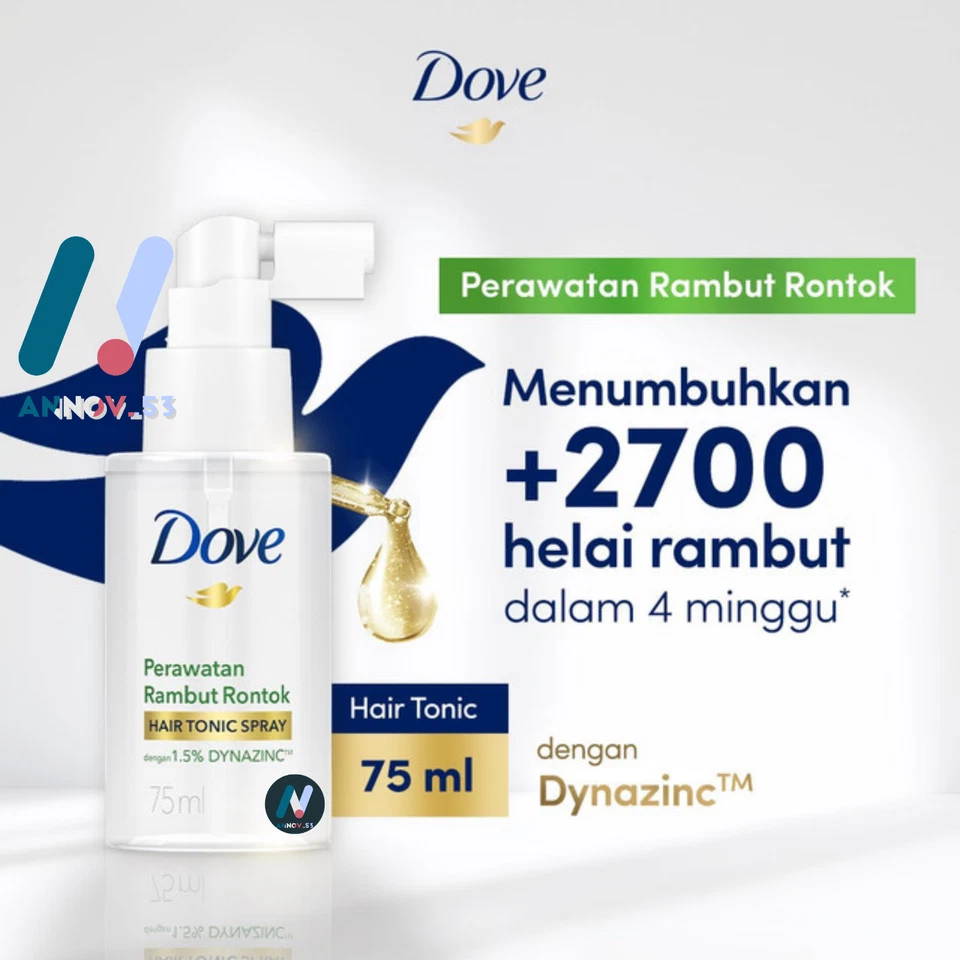 DOVE Hair Tonic Spray Grape Oil Hair Loss Regrowth Treatment Extra Strength 2X - Image 4 of 4