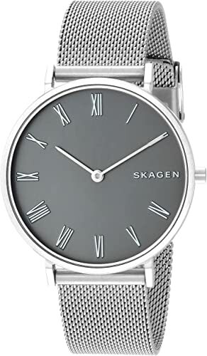 Skagen Men/Women Hald Watch Gray SKW2677 Mesh Steel Band Classic
