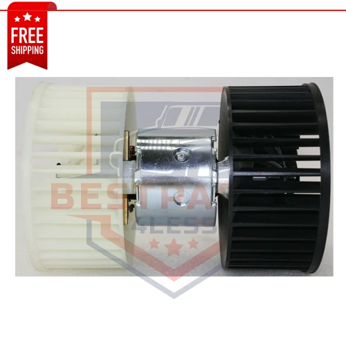 Motor soplador de calefacción para BMW 325i 2001-2005 / 1999-2000 323i, modelos E46 con rueda Foto 2 de 4