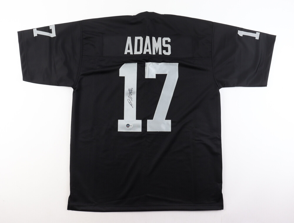 Davante Adams Autographed Signed Los Angeles Raiders Custom Raiders Jersey - Beckett Witnessed 