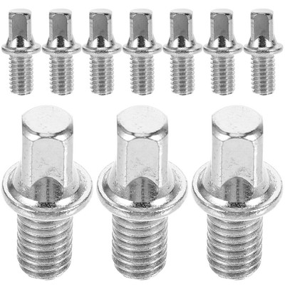  10 Pcs Drum Screws for Pedal Shaft Fittings Air Drumsticks Flip Kit