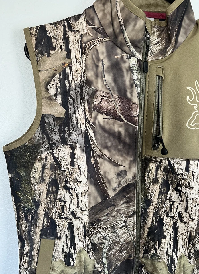 NWT Ladies Browning Mossy Oak Advanced Scent Control Mercury Hunting Vest Size M - Image 2 of 4